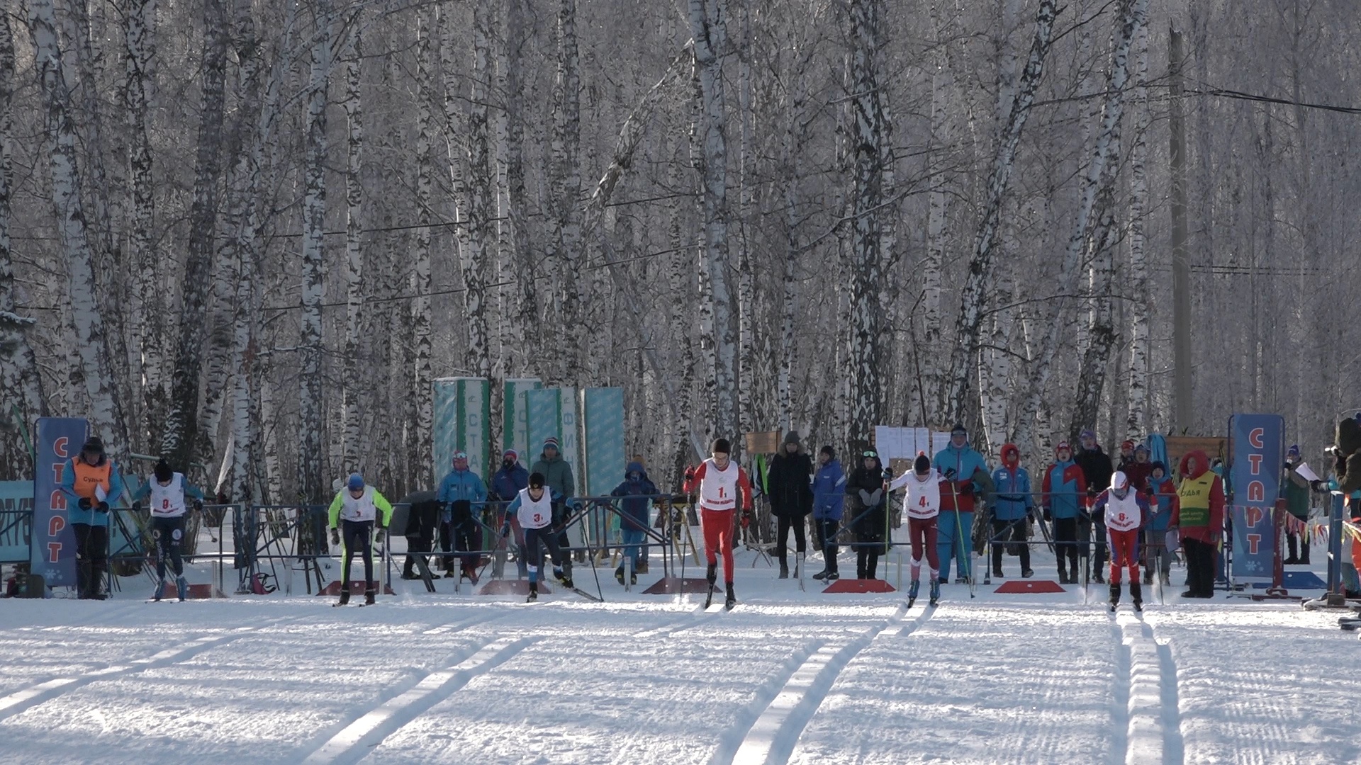 Всероссийские соревнования по лыжным гонкам на призы МСМК Владимира Долганова смотреть онлайн