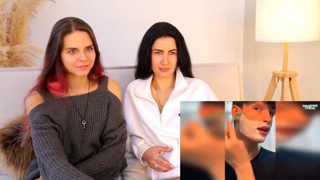 Реакция девушек. Попробуй не засмеяться, 1% победит. смотреть онлайн