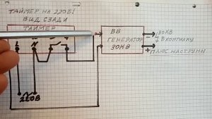 КАК подключить таймер для коптильни