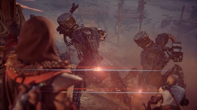Horizon Zero Dawn™:город солнца (Нашел Олина в зоне раскопок)