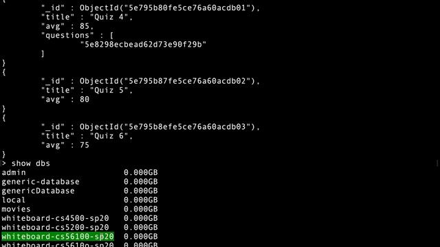 node js + mongo + mongoose cs5610 sp20 13103 смотреть онлайн