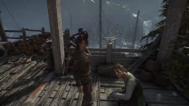 Прохождение Rise of the Tomb Raider - Часть 12: Деревня потомков смотреть онлайн