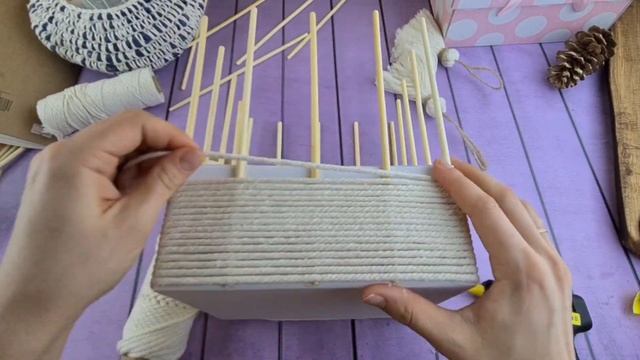 Корзина из палочек для суши! Быстрый способ? смотреть онлайн