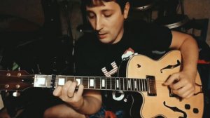 Приятная мелодия. Игра на полуакустической гитаре STAGG A350-N. Fingerstyle Acoustic Guitar.