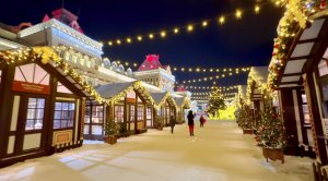 Новогодняя Нижегородская ярмарка, каток, кафе "Самоварная". Н.Новгород. 16.12.2023.