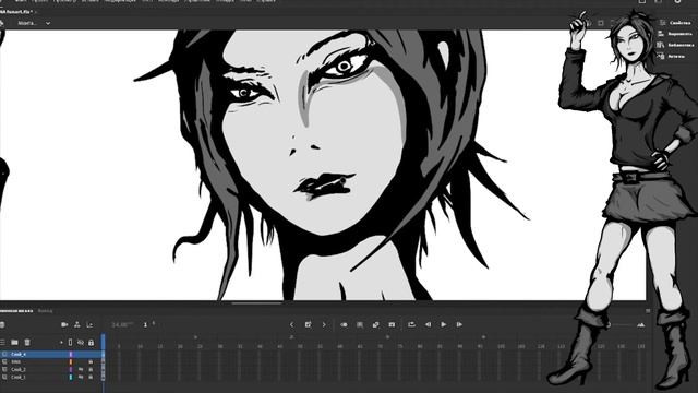 Рисуем просто Девушку в АНИМЕ стиле Speedpaints смотреть онлайн