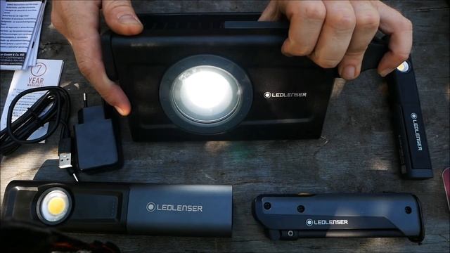 Рабочий фонарь прожектор Led Lenser iF4R смотреть онлайн