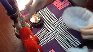 Снежка из синтепона.  Быстро и легко.