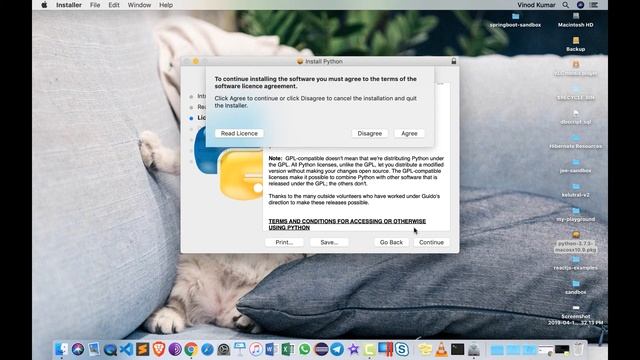 04 Install Python on MacOS смотреть онлайн