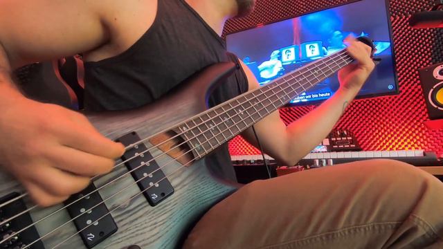 SkarBassOne Rammstein Bass Cover Ibanez SR605e смотреть онлайн