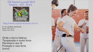 CD Capoeira Luanda - Mestre Jelon