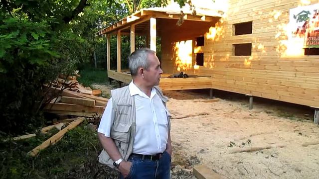 Видео-отзыв на строительство дома в д. Крекшино смотреть онлайн