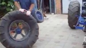 Как за 10 минут сделать из минитрактора вездеход!