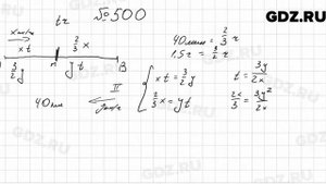 № 500 - Алгебра 9 класс Мерзляк