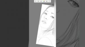 Momoland nancy trace drawing using sketchbook