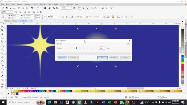 MEMBUAT EFEK CAHAYA DENGAN | CORELDRAWX7 смотреть онлайн