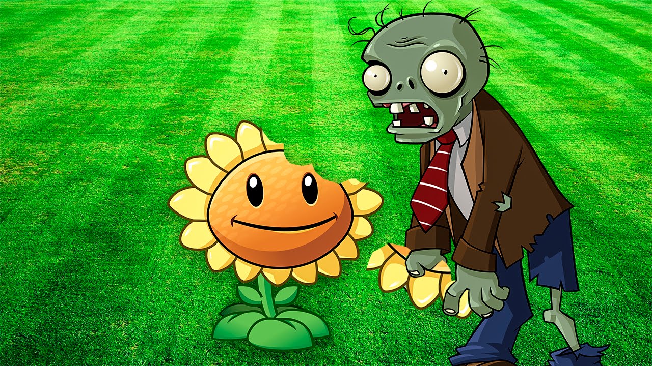 Plant vs zombie видео