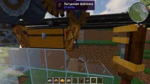 Гайд на мод Create1165 Автоматизация обработки руды