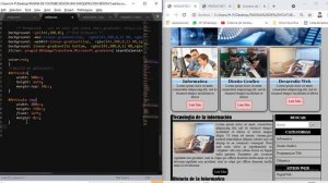 DISEÑANDO PAGINA WEB CON HTML+CSS |?| PARTE CINCO |?| ARTICULOS