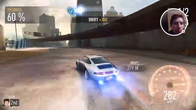 Need for Speed No Limits winning a race with low PR смотреть онлайн