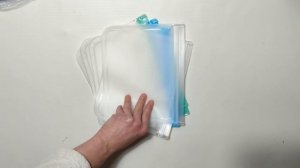 Пакеты для заморозки и хранения продуктов с Алиэкспресс (отзыв, обзор)