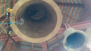 Звон колоколов. Собор Вознесения Господня г. Михайловск