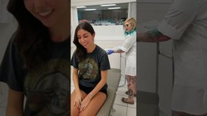 Tatiana's Forward Helix Piercing!