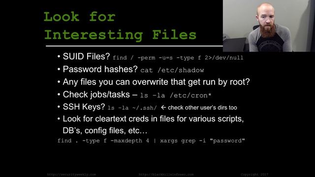 Linux Privilege Escalation - Tradecraft Security Weekly #22 смотреть онлайн