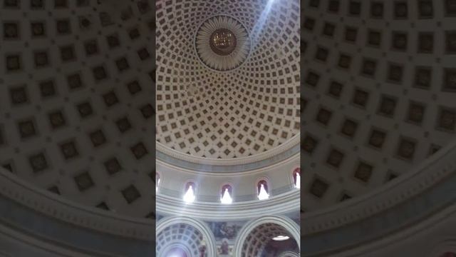 Interior of Mosta Rotunda