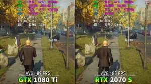 RTX 2070 SUPER vs GTX 1080 Ti Test in 10 Games