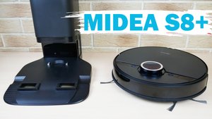 Midea S8+: самоочистка, мощный двигатель и вибромодуль для оттирания загрязнений? ОБЗОР и ТЕСТ✅