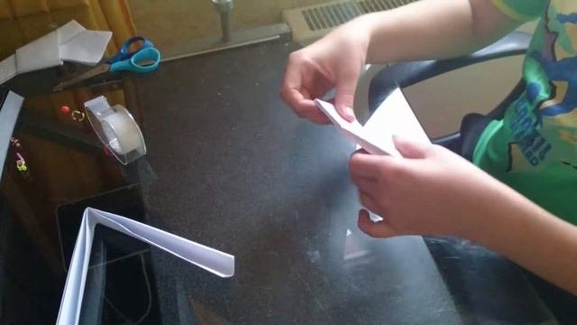 Оригами стреляющий пистолет для начинающих