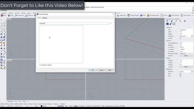 How to Download and Install PLUGINS in Rhino! (Step by Step Tutorial)