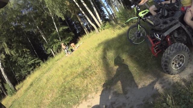 Поездка на можайское водохранилища на питбайке regulmoto seven 125e