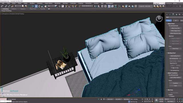 Интерьер с нуля в 3Ds max. Наполнение интерьера моделями мебели. Занятие второе. смотреть онлайн