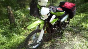 Первый выезд в лес на Рейсер Пантера 250. Краткий обзор мота