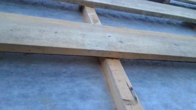 готовая обрешетка под металлочерепицу