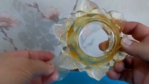 Светильник из эпоксидной смолы