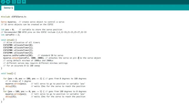 Controlling Servos with ESP32 смотреть онлайн