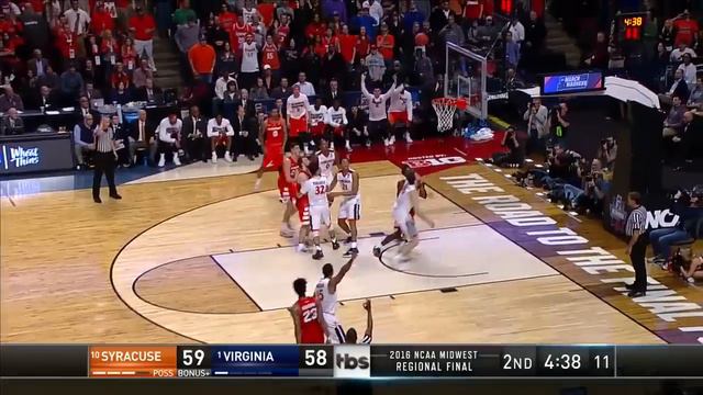 Syracuse vs. Virginia: Malachi Richardson 3-pt смотреть онлайн