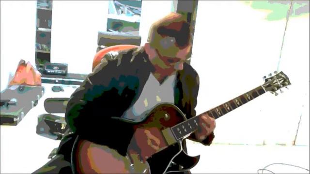doomed Spontaneous Guitar solo on Gibson ES 137 Custom смотреть онлайн