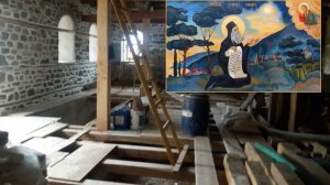 Старец Силуан Афонский.☦️☦️☦️04.Явление Господа молодому послушнику брату Симеону?
