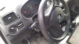 Volkswagen Polo ремонт рулевого усилителя , скидываем краш после