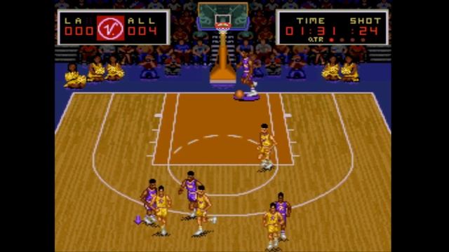 SNES Super Slam Dunk gameplay overview (no commentary) смотреть онлайн