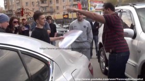 Дерзкий Кавказец Армянин и наглые нашисты русские