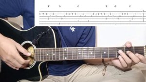TUTORIAL Fingerstyle Janji Suci - Mudah, 3 Kunci Dasar Gitar