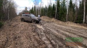 Nissan Patrol Y62 - Off Road - Выходим из колеи