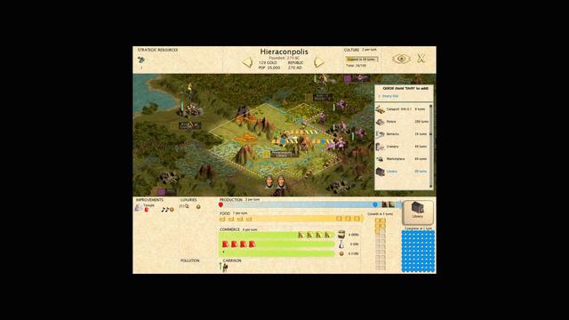 Civilization III Conquests Прохождение за Египет 3 [Основание республики]