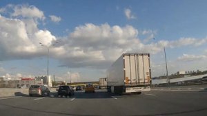 Дорога по МКАДу