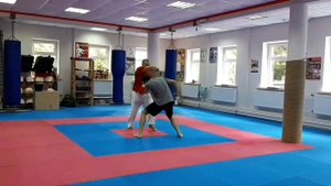 Goju Ryu, Sepai kata. 8st Bunkai. Variation.